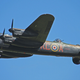 An Avro Lancaster Mk 1 warbird in flight in 2014 (Ronnie Macdonald)